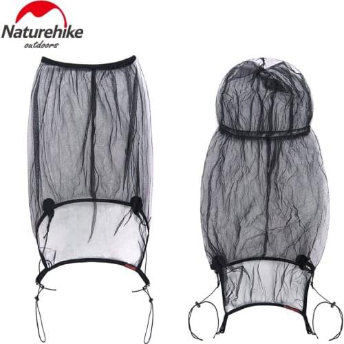 Naturehike Outdoor Anti-Mosquito Head Net Bees Flies Insect Protect Hood Mesh Mask Camping Fishing Photography Hat Cap Cover