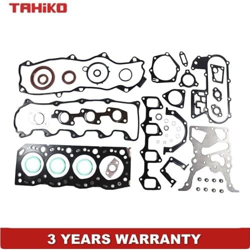 VRS Cylinder full Head Gasket Set Fit for Toyota Hilux Surf LN130 2.4L 2L-T 2LT Turbo