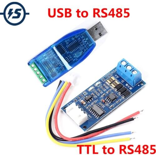 Industrial USB To RS485/TTL to RS485 Converter Upgrade Protection Converter Compatibility Standard RS-485 Connector Board Module