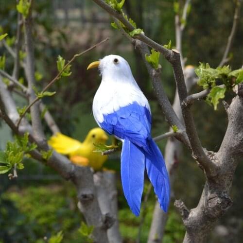 About 16cm feathers bird ,plastic foam &natural feathers bird Handmade art model toy ,photography prop ,decoration gift w5521