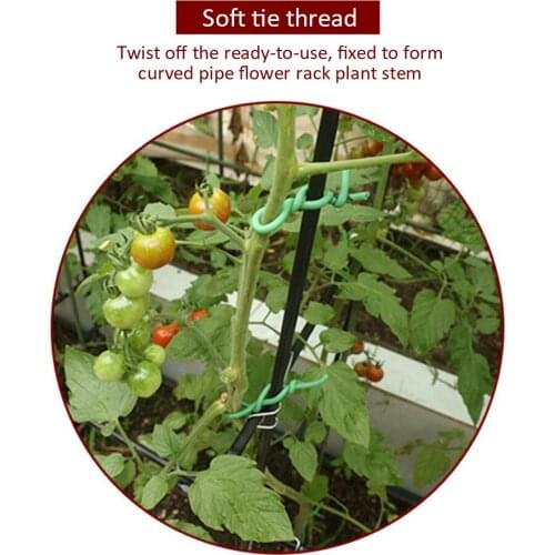 Garden Soft Tie Reusable Garden Plant Kink Belt Heavy Garden Cable Tie Plant Soft Wire Tomato Vine Garden Bracket Fixing Rope