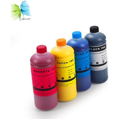 Winnerjet 500ml/bottle 4 Colors Water Based Pigment Ink For Epson B-300dn B-500dn B300dn B500dn Printer