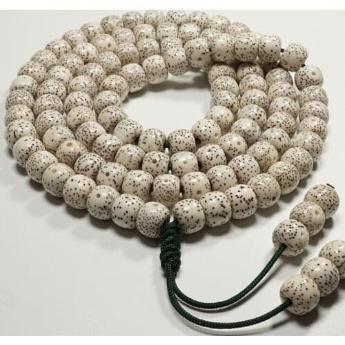 Xingyue Bodhi 108 first month natural Hainan hairy high-density bracelet beads beads apple beads bodhi men and women