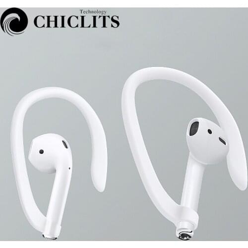 Protective Earhooks Holder Secure Fit Hooks for Airpods Apple Wireless Earphone Accessories Silicone Sports Anti-lost Ear Hook