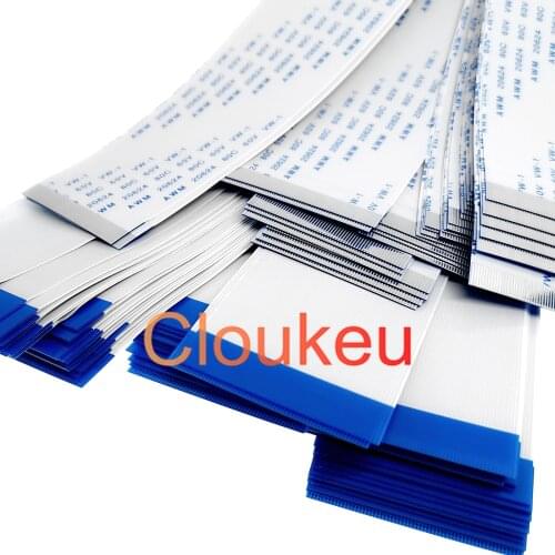 10* Flexible Flat Cable FFC 50Pin 15cm FFC-50P-0.5MM-15CM-Contrary plane