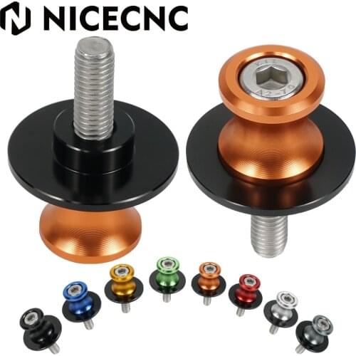 10mm CNC Swing Arm Spools Frame Slider For KTM Duke 125 200 390 RC 125/200/390 690 SMC 950 990 Adventure