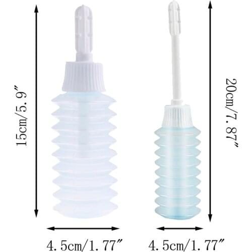 100ml Anal Shower Silicone Reusable Enemator Vaginal Enema Rectal Syringe Anal Rectum Vaginal Cleaner Bidet Accessories