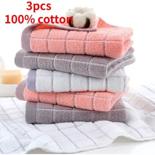 3pcs Pure cotton jacquard square towel gift custom wedding gift soft absorbent face towel wholesale fast water absorption soft