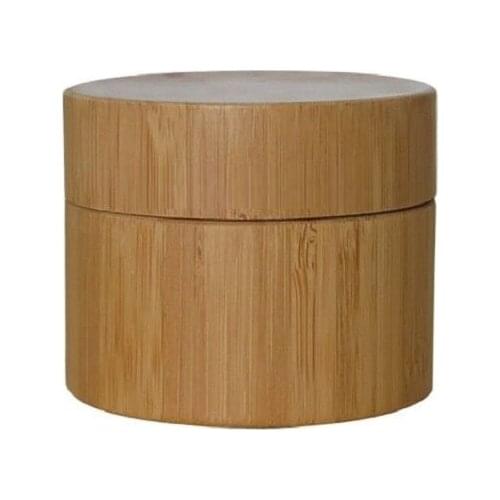 100ML 100G 5pcs/lot High Class Cosmetic Cream Jar, Safety Empty Bamboo Wooden Facial Cream Case/Box, DIY Bamboo Cream Jar