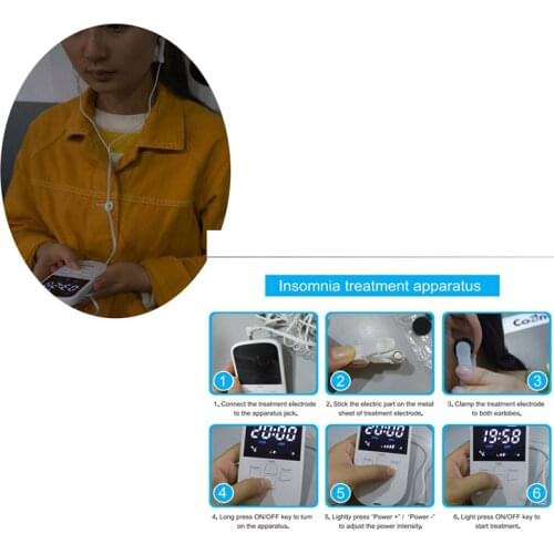 HEALTH CARE CES Cranial Electrotype Stimulation Relax DEPRESSION CURE FOR INSOMNIA BEST QUALITY