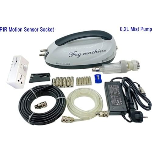 Hot sale Automatic Control High Pressure fog machine with Sensor Socket for Misting Cooling System Booth Sterilizing