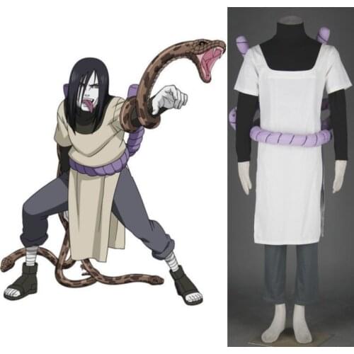 Orochimaru Cosplay Costume Halloween Costumes