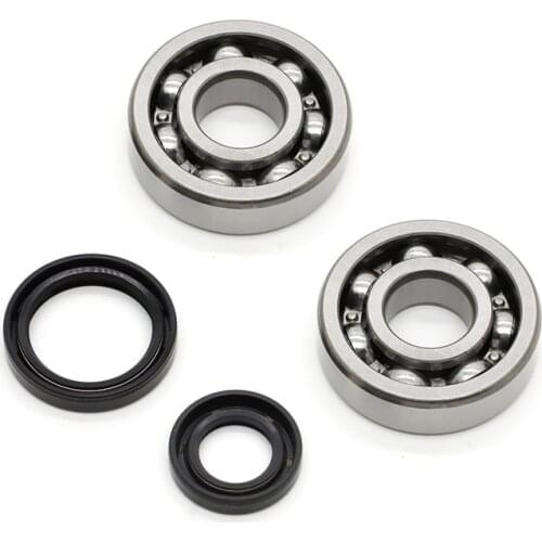 Main Crank Shaft Bearings and Seals kit For Suzuki RM125 RM 125 1989 - 2008 96 97 98 99 00 01 02 Crankshaft Bearing Oil Seal