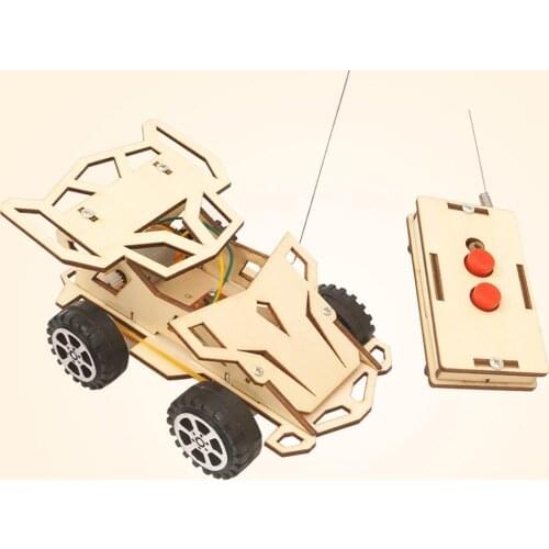 RC Four-wheel Drive Car Materials DIY Assemble Science Projects Teaching Equipment Technology Model Kit Vehicle Experiment