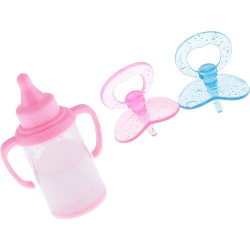 Miniature Baby Feeding-Bottle Pacifier for Doll House Accessories