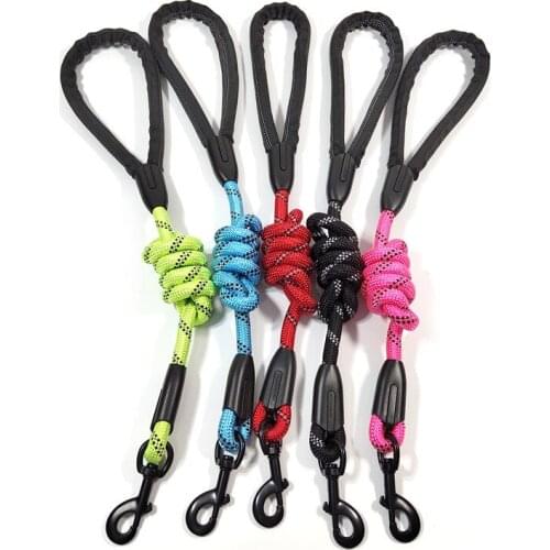 Soft Dog Pet Leash in Harness and Collar Reflective Nylon Mesh Walking Training 5 Color 120-150cm TLL2112 Dropshipping