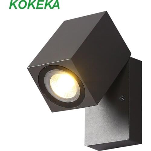 Wall Lamp Waterproof Outdoor Indoor Folding Telescopic 5W Led Lamp Beads for Home Balcony Aisle Courtyard Living Room Decoration