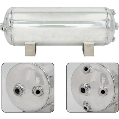 Aluminum Alloy Polishing Air Cylinder Air Tank Air Power Pneumatic Air Ride Suspension System 3 Gallon