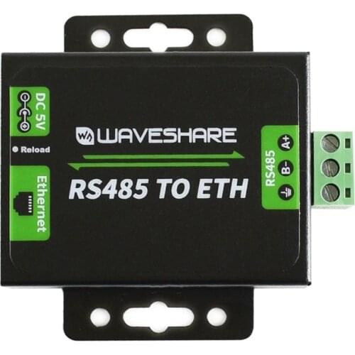 Waveshare RS485 to Ethernet Converter M0 Series 32-bit ARM Processor Easy to Communicate Between RS485 and RJ45 Port Ethernet
