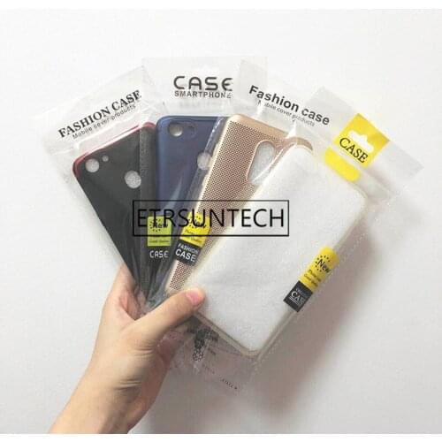 3000pcs Clear Plastic Storage Bag OPP Poly Self-Adhesive Bag With Hang Hole For Cellphone Mobile Phone Case Cover