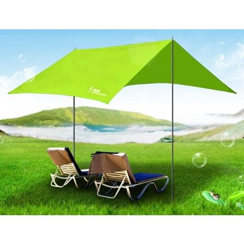 Super marquee canopy tent gazebo camping beach camping outdoor awning anti-UV