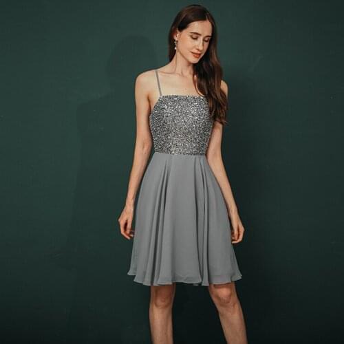 TCUOOBYD Womens Cocktail Chiffon Dresses