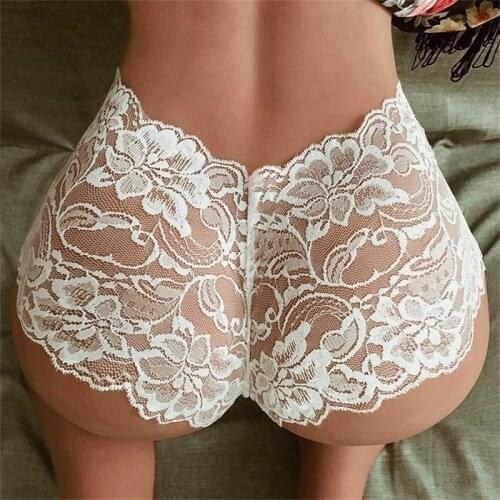 Fashion Women Sexy Lace Panties Cotton Big Plus Size M-XXL Hot Breathable High Quality Low Waist Underwear Female Intimates New