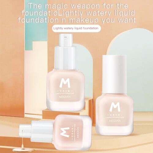 2 Color Mini Liquid Foundation Moisturizing Light And Breathable BB Cream Oil Control Concealer And Acne Print Cosmetic TSLM1