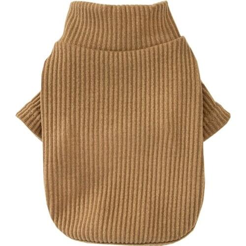 Winter Dog Clothes Pet Knitted Bottomed Shirt Puppy Warm Costume Cats Soft Sweater Suit For Small Dogs kitten Teddy Chihuahua