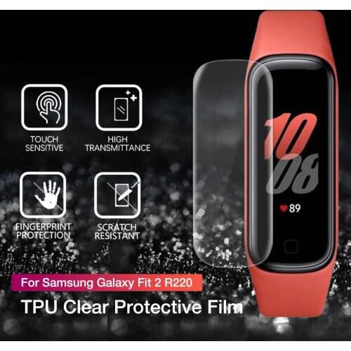 5/10pcs TPU Clear Smartband Bracelet Protective Film For Fit 2 R220 Nano Explosion-proof Film Drop Ship Wholesale 2021 NEW