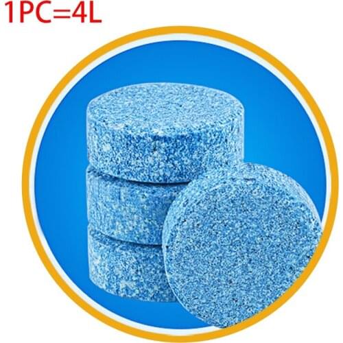 6Pcs Car windshield Solid Cleaner Effervescent Tablets Auto Accessories for Toyota Camry Corolla RAV4 Yaris Highlander/Land Crui