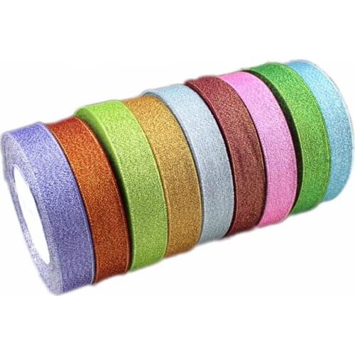 25 yards/lot) (20/25/40mm) Colorful Ribbon Christmas Packaging High-grade Quality Squares Ribbons Handmade DIY