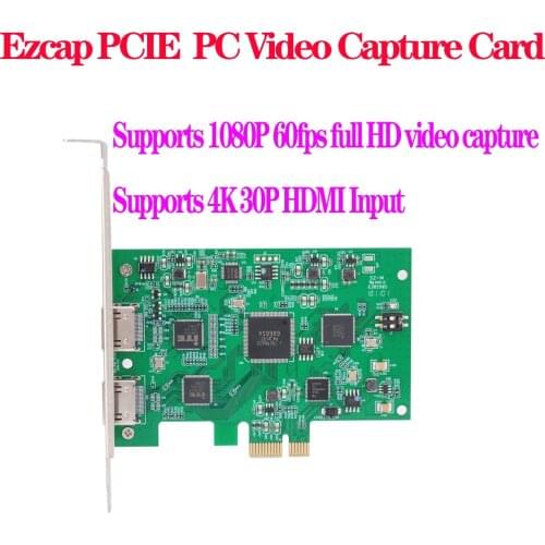 EZCAP 294 1080P HD PC Video Capture Card Supports 4K input OBS Live Broadcast Webcast for Windows Xbox PS4 Game Recorder game