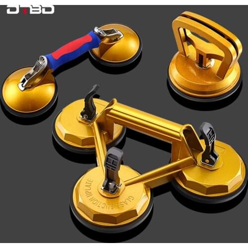 DTBD Aluminum Alloy Body Dent Removal Tool Puller Powerful Suction Cup Car Repair Kit Glass Lifter Tile Suction Cup Handle