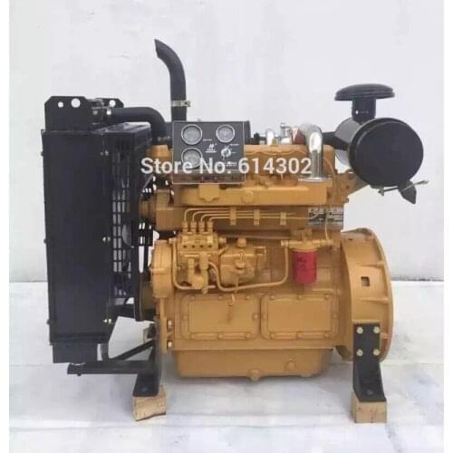 China weifang diesel engine 56kw Ricardo ZH4105ZD for 50kw generator set/genset diesel engine