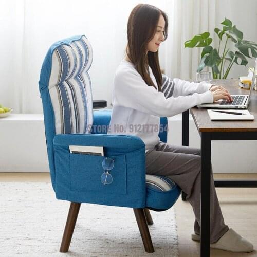 Computer Chair Home Comfortable Sedentary Backrest Gaming Chair Lazy Bedroom Sofa Seat Study Study Office Chair