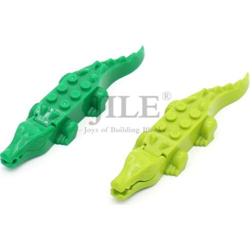 Moc Animals Figures Crocodile Building Blocks Brick Gifts For Children Compatible with Assembles Particles Educational Toys