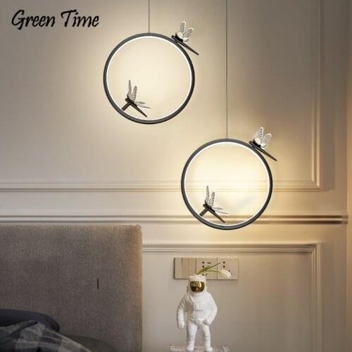 Creative Led Hanging Pendant Light For Living room Bedroom Dining room Study Bedside Light Home Decorate Pendant Lamp Luminaires