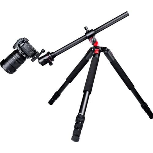 Manbily MPT284C Carbon Fiber Camera Tripod 72 inch Professional Lightweight Horizontal Tripod for Canon Nikon Sony DSLR Camera