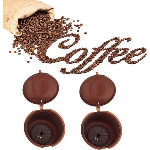 Reusable Coffee Filter Cup For Dolce Gusto Refillable Coffee Capsule Filters Baskets Capsules Kitchen Cafe Compatible Tools