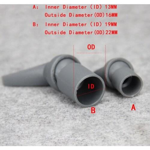 New Practical Fish Tank Plastic Duckbill Nozzle Aquarium Pipe Water Outlet Free Rotate Flow Top Quality 1 Pcs