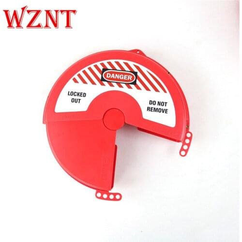 NT-F483 Rotating Gate Valve lockout Tank/Gas bottle/ball Valve safety locks , for 152mm-254mm Valve Handle Diameters