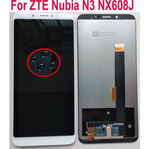 Original Best Working LCD Display Touch Panel Screen Digitizer Assembly Sensor For ZTE Nubia N3 NX608J NX617J Phone Repair Parts