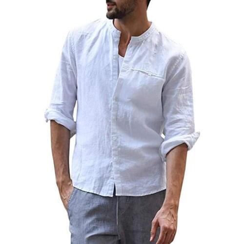 QNPQYX Men's Cotton Shirts