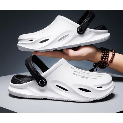 Summer sandals korean rubber garden Wear-Resistant Beach flip flops Insole slippers EVA shoes man sandal