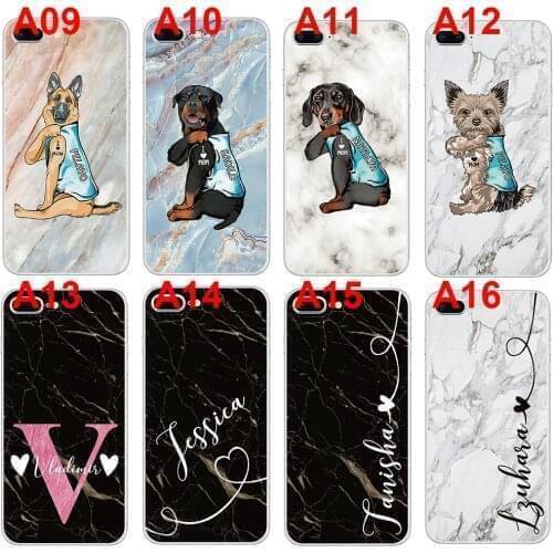 For Nokia 6.7 6.3 1.3 2020 9 PureView C1 C2 C3 X71 X7 X6 X5 Silicone Case Photo or Name Protective Coque Shell Mobile phone bag