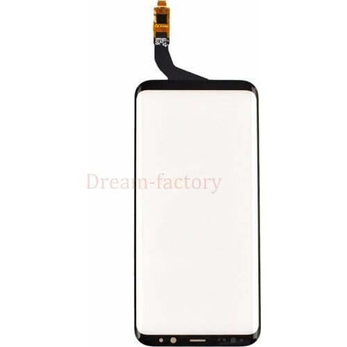 Touch Panel Screen Glass Digitizer Front Glass Lens with Sensor Replacement for Samsung Galaxy S8 Plus S8