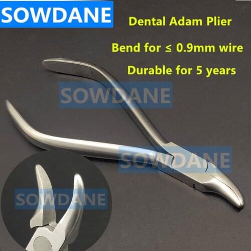 Dental Ortho Wire Forming & Contouring Plier Renold Plier Dental Wire Bend Plier Angled Lab Adam Forcep Tool Max for 0.9mm Wire