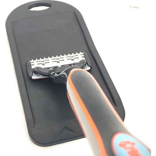 Razor Sharpener Fast Sharpening Process Sturdy Shaver Cleaner Sharpener Black MH88