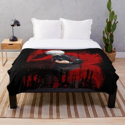 Tokyo ghoul Decke Weiche Decke Werfen Auf Home/Sofa/Bettwäsche Tragbare Erwachsene Reise Abdeckung Decke